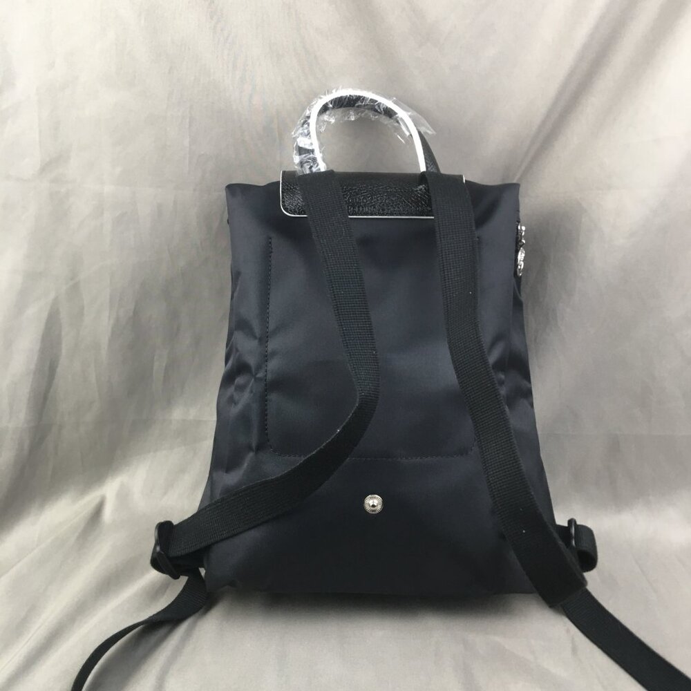 NWT LONGCHAMP Mini Le Pliage  Backpack In black - Picture 3 of 9